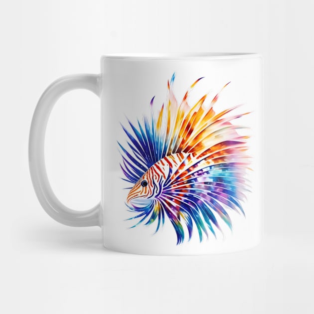 Sea Creature Watercolor Style - AI Art by Asarteon